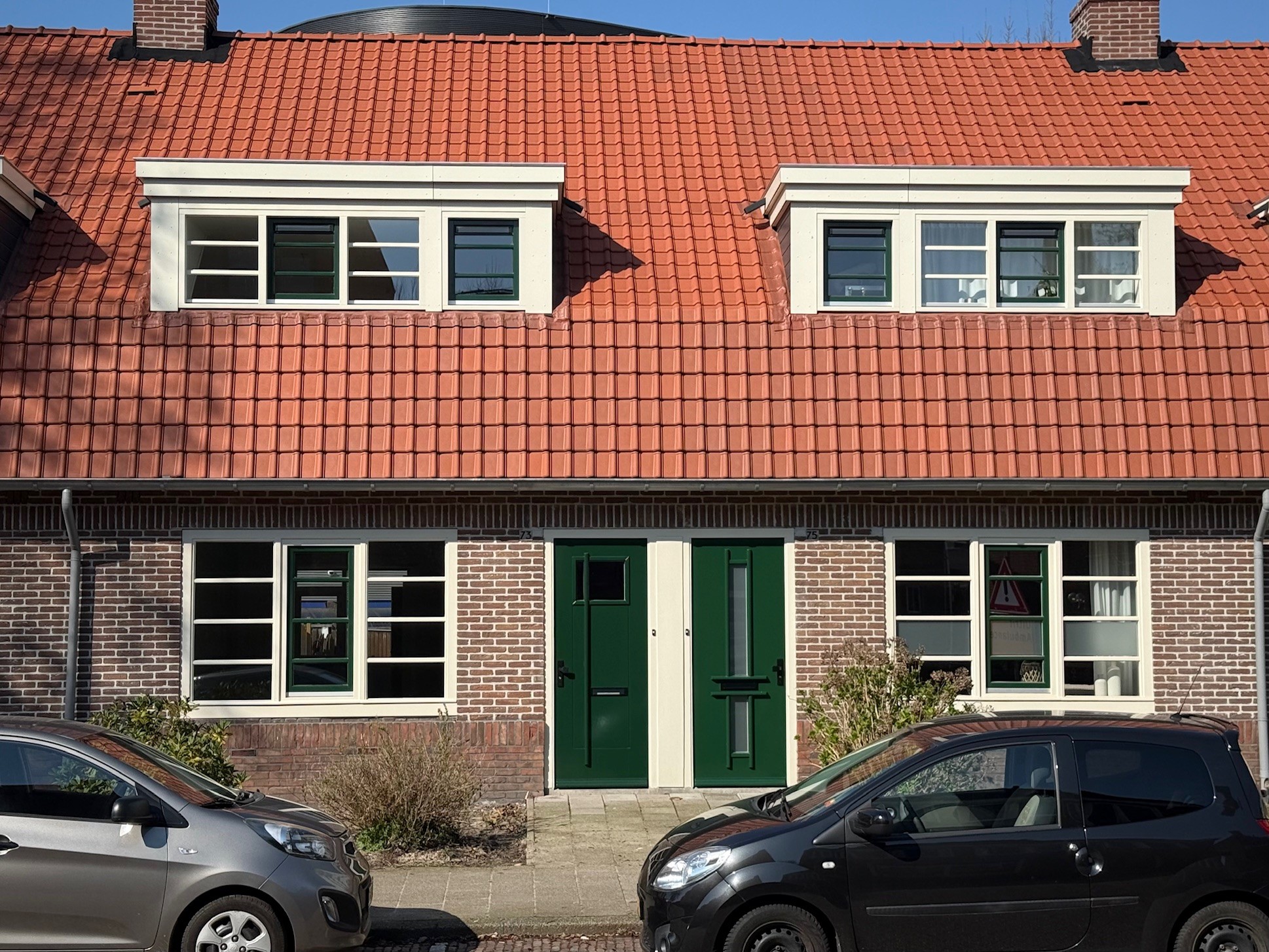 Terraced house for rent: Borneostraat 63, Getfert Enschede